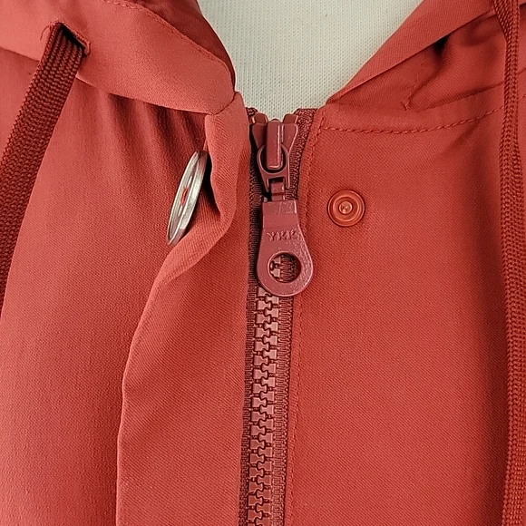 Prana Lightweight Hooded Jacket Terra Cotta Size Large - Picture 9 of 12